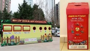 ATIK PİL TOPLAYARAK KAZANDIKLARI TABLETLERİ UZAKTAN EĞİTİM İÇİN BAĞIŞLADILAR