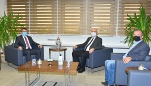 BAŞKAN AYDIN'DAN  YILDIRIM BELEDİYESİ'NE ZİYARET