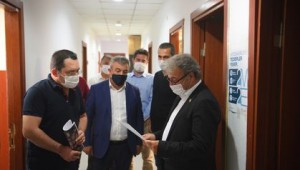 Başkan İduğ'dan şantiye denetlemesi