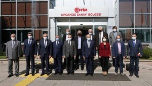 Başkan Yaşar'dan OSTİM'e moral ziyareti 