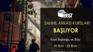 BBŞT'den Sahne Arkası Kursu