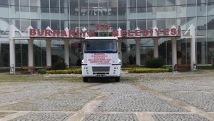 BURHANİYE  BELEDİYESİNE YENİ ASFALT BAKIM ONARIM ARACI ALINDI