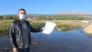 Denizli Çal'da kanalizasyon sorununun çözümü için imza toplanıyor