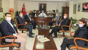 Ege ve Marmara Çevre Belediyeler Birliğinden Başkan Çetin Akın'a Ziyaret