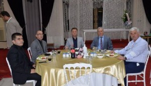 Eski Emniyet Müdürü'ne vefa, yeni müdüre hoş geldin yemeği