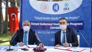 Güçlü Kadın Güçlü Gençlik Projesinde imzalar atıldı