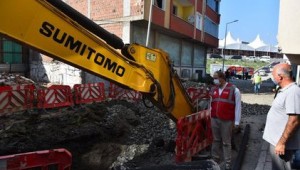 HANÇERLİ, YEŞİLKENT MAHALLESİ'NDEKİ ÇALIŞMALARI YERİNDE İNCELEDİ