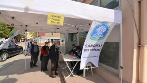 HES KODU ALAMAYANLARA SANDIKLI BELEDİYESİNDEN YARDIM ELİ