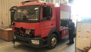 İTFAİYE ARAÇLARI HAZIR