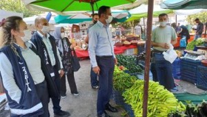 Karabağlar'da koronavirüs denetimleri ara vermiyor