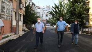 Karabağlar'ın asfalt atağı hız kesmiyor