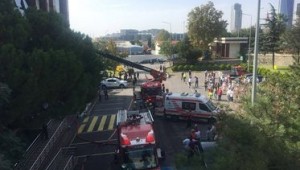 Kartal'da Deprem Anında Yangın Müdahale ve Kurtarma Tatbikatı Yapıldı