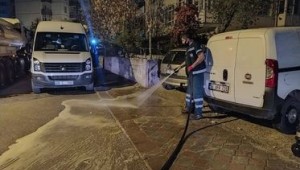 KEÇİÖREN'İN TÜM SOKAKLARI HAFTADA BİR KEZ YIKANIYOR