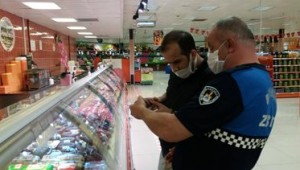 Kocaeli Zabıtası'ndan "etiket" uyarısı !