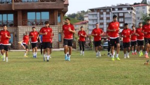 Nevşehir Belediyespor Ofspor AŞ Müsabakası için Of'ta