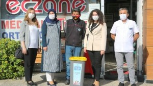 Odunpazarı'nda atık ilaçlar çöpe gitmeyecek