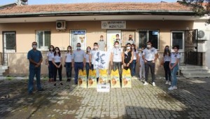 ÖZEL KIVANÇ DAĞ LİSESİ BURHANİYE HAYVAN BAKIMEVİNİ ZİYARET ETTİ