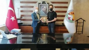 Sarayköylü Gürkan Şef'ten Başkan Özbaş'a ziyaret