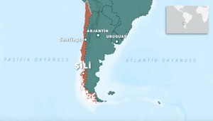 Şili'de 5.8 büyüklüğünde deprem