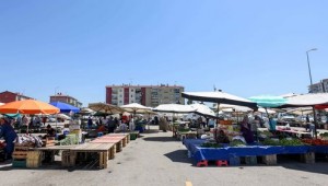 SİNCAN'DA KÖYLÜ PAZARLARINA YOĞUN İLGİ!