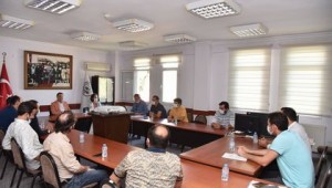 TMMOB İLE TOPLANTI DÜZENLENDİ