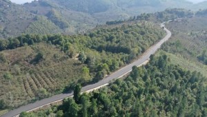 ÜNYE'NİN YOLLARI ASFALTLANIYOR