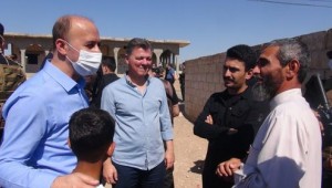 Vali Erin, Telabyad'da Yapılan Çalışmaları İnceledi