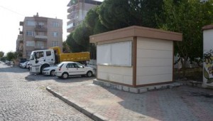 Yakınlarında bakkal bulunmayan vatandaşa büfe hizmeti