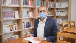 YEDİ BİN BEŞ YÜZ KİTAPLA  BÖLGENİN EN BÜYÜĞÜ