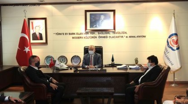 Yukatel Denizlispor'dan Başkan Zolan'a ziyaret