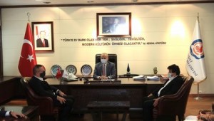 Yukatel Denizlispor'dan Başkan Zolan'a ziyaret