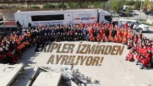 Arama kurtarma ekipleri İzmir'den ayrılıyor