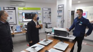 BAŞKAN ARI ESNAF ZİYARETLERİNDE BULUNDU