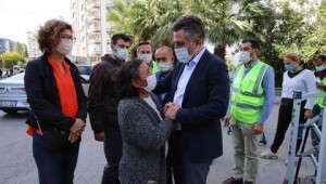 Başkan Sandal, 3 gündür uyumadan yardıma koşuyor