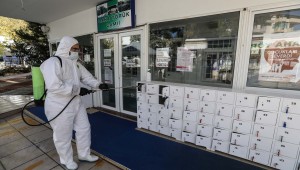 Buca'da koronavirüse karşı üst düzey güvenlik önlemleri
