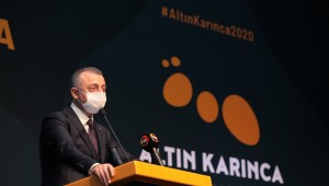 Büyükşehir'in projeleri altın karınca ile taçlandı