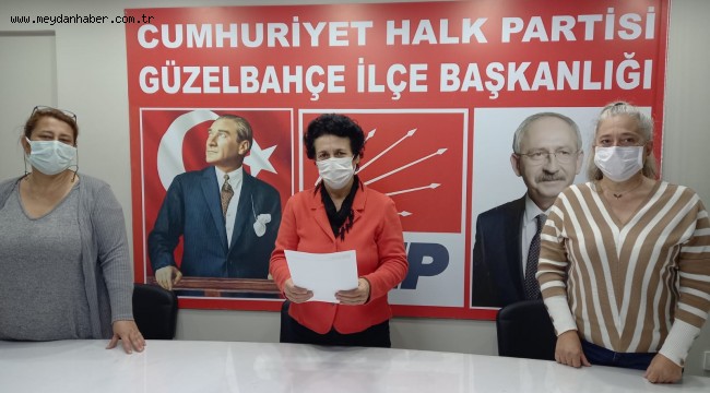 CHP Güzelbahçe Kadın Kolları Başkanı Aydar: Kadına yönelik şiddet politiktir