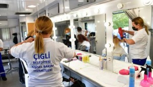 Çiğli Belediyesi kişisel bakım birimi deprem bölgesinde