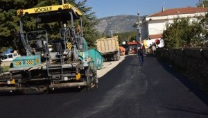 EĞİRDİR BELEDİYESİ 5 MAHALLEYİ DAHA ASFALTA KAVUŞTURDU