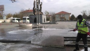 Ergene'de Dezenfekte Çalışmaları Sürüyor 