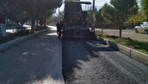 Halitpaşa'da Sıcak Asfalt Başladı