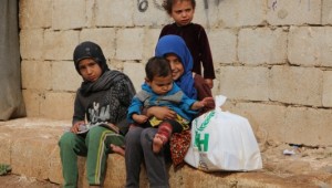 İHH tarafından Afrin'deki yetimlere gıda kolisi dağıtıldı