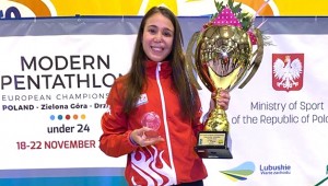 İlke Özyüksel modern pentatlonda Avrupa şampiyonu oldu