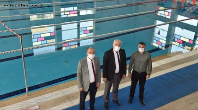 Modern Tesiste Yüzme Havuzu Yeniden Hizmete Açıldı