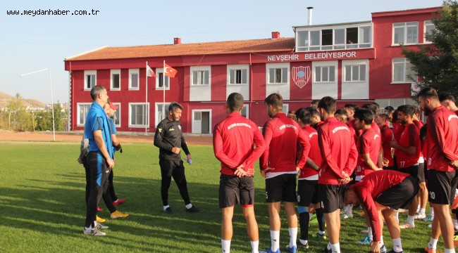 Nevşehir Belediyespor iki günlük iznin ardından tekrar topbaşı yaptı