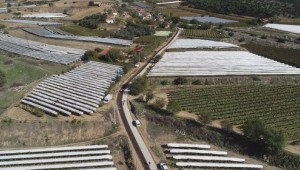 Sarıgöl'de Üzüm Üreticisini Sevindiren Yol Çalışması