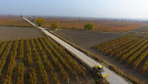 Saruhanlı Belediyesinden Arazi Yollarında Kış Bakımı