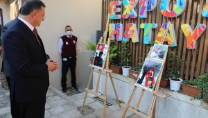 ŞEHRİNDEKİ TÜRK BAYRAĞI SERGİSİ EXPO EVİ'NDE