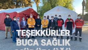 TEŞEKKÜRLER BUCA SAĞLIK MÜDÜRLÜĞÜ