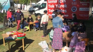  Umut Karavanı, İzmir'deki depremzede çocukların yanında